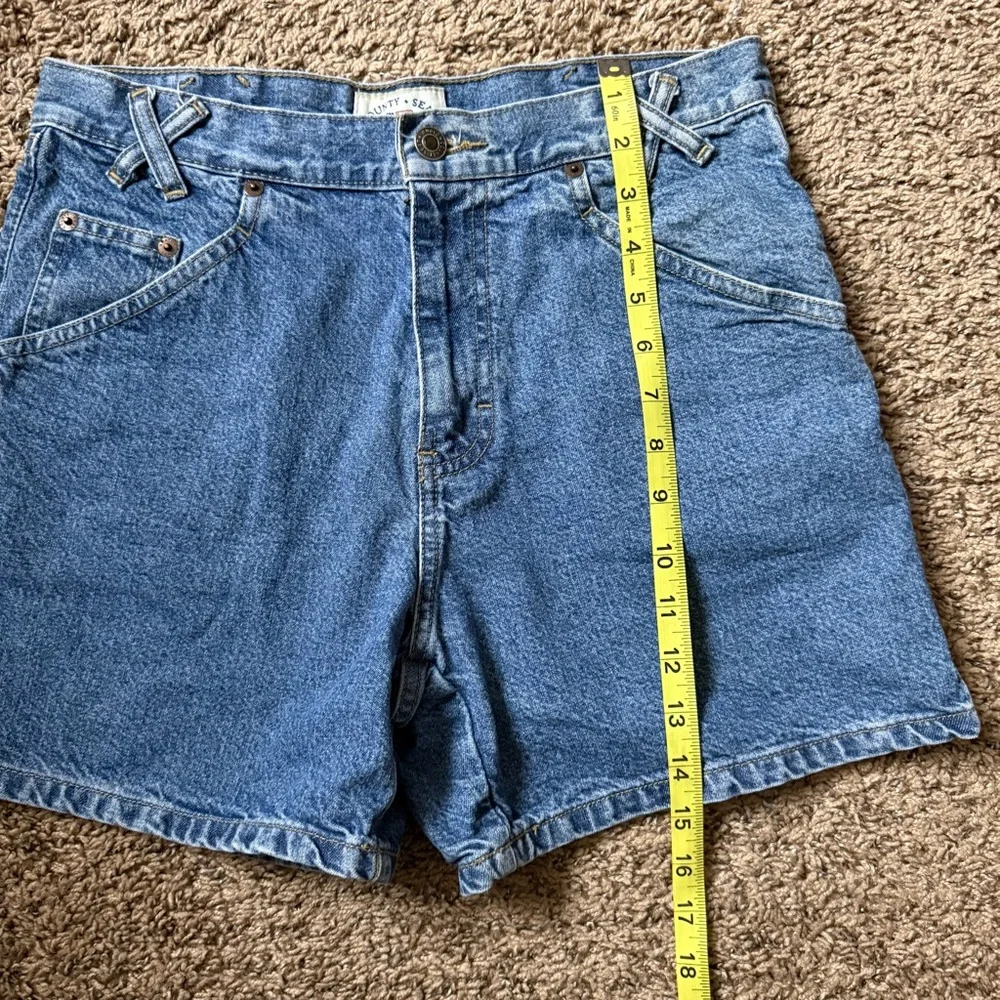 ☀️ County Seat • Vintage Denim Shorts • Women's Size 7/8 - Picture 12 of 16